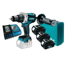 Аккумуляторная дрель-шуруповерт Makita DDF481RFE3