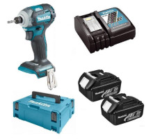 Акумуляторний ударний шуруповерт Makita DTD170RFJ (Makpac) Makita 