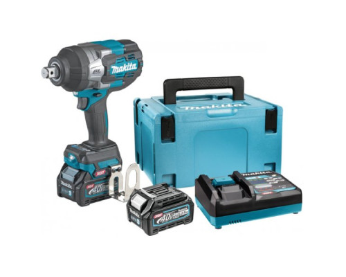 Купить Аккумуляторный ударный ключ Makita 2 X 40V 2,5AH LI-ION 19MM (3/4) TW001GD201