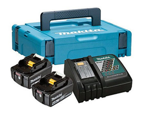 Купити Набір акумуляторів Makita LXT BL1840Bx2, DC18RD 197504-2