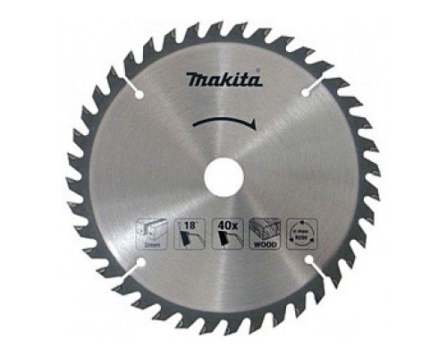 Купити Диск пильний по дереву Makita ТСТ 165x20x40t D-52576