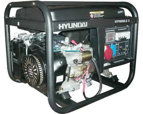 Купити Бензиновий трифазний генератор Hyundai HY 9000LE-3