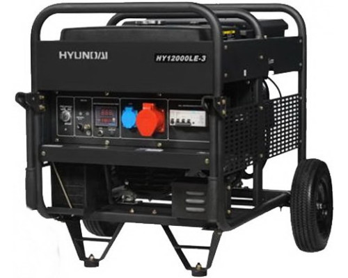 Купити Бензиновий трифазний генератор Hyundai HY 12000LE-3