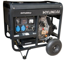 Дизельный генератор Hyundai DHY 6000LE