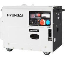 Дизельний трифазний генератор Hyundai DHY 6000se-3