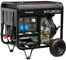 Дизельний генератор Hyundai DHY 8000LE