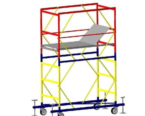Купити Вишка-туру VIRASTAR «КОМПАКТ» VIRASTAR 1,7х0,8 м (1+1) VST170811