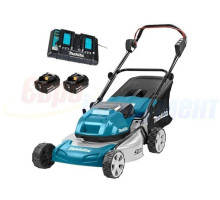 Газонокосилка аккумуляторная Makita DLM460PT2