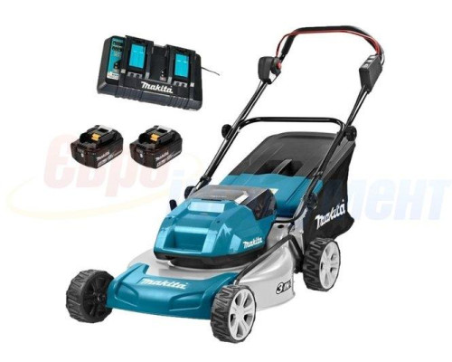Купить Газонокосилка аккумуляторная Makita DLM460PT2