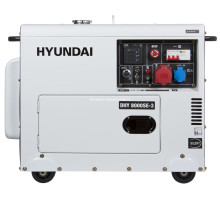 Дизельний генератор дизельний Hyundai DHY 8000SE-3