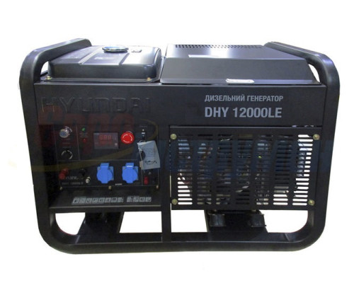 Купити Дизельний генератор Hyundai DHY 12000LE