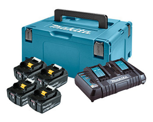 Купити Набір акумуляторів Makita LXT BL1830 х 4 DC18RD 197720-6