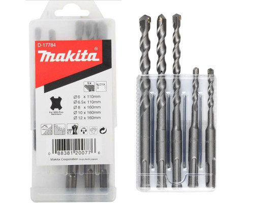 Купити Набір бурів Makita SDS-Plus (5 шт.) D-17784