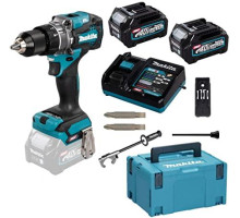 Акумуляторний ударний дриль-шуруповерт Makita HP001GD201