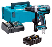 Акумуляторна дриль-шуруповерт Makita DDF458RFJ (Makpac)