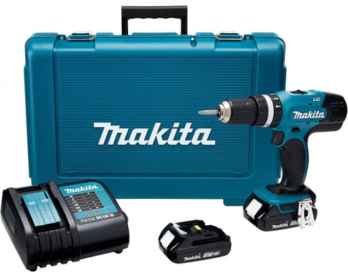 Купити Акумуляторний ударний дриль-шуруповерт Makita DHP453SYE