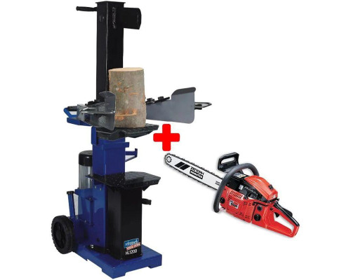 Купить Дровокол электрический Scheppach HL 1200 + Бензопила ZENOAH CA5000C 5905404902К