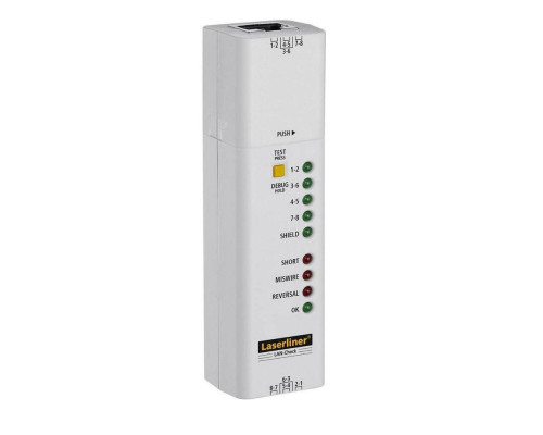 Купить Прибор для проверки кабелей Laserliner LAN-Check 083.064A