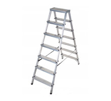 Двостороння алюмінієва драбина VIRASTAR STEP STOOL 2X7 сходинок (DR125ALDD7)