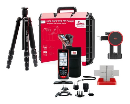 Купить ЛАЗЕРНЫЙ ДАЛЬНОМЕР LEICA DISTO S910 P2P-PACKAGE