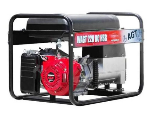 Купить Генератор бензиновый сварочный AGT WAGT 220 DC HSB R26 PFWAGT220HN26/E
