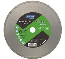 Диск алмазний по кераміці Norton Clipper VULCAN TILE 200x25, 4 мм 70V022