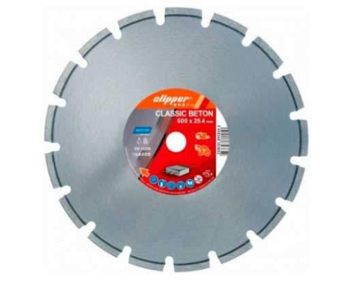 Купить Диск алмазный по бетону и асфальту Norton Clipper CLA BET+ASP 600x25,4 мм 70V037