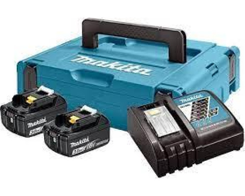 Купити Набір акумуляторів Makita LXT BL1830x2, DC18RC 197952-5