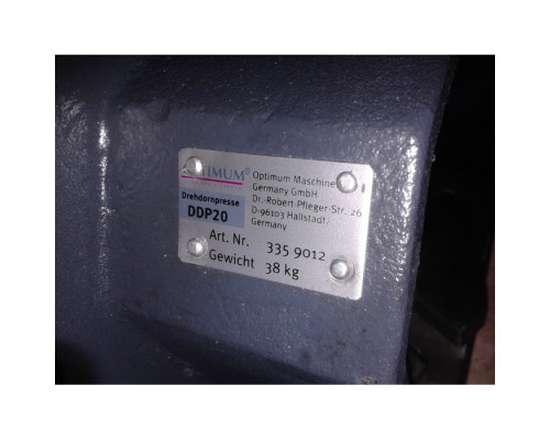 Купить Пресс ручной Optimum DDP 20 (3359012)