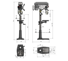 Сверлильный станок Optimum Maschinen OPTIdrill DQ 25/400v (3191047)