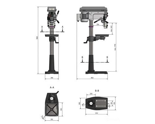 Купить Сверлильный станок OPTIdrill DQ 32 (3191049)