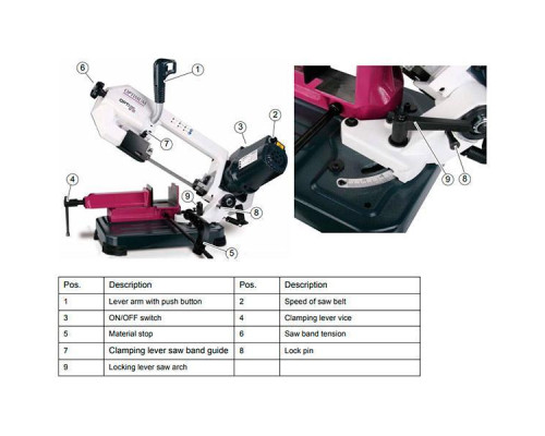 Купить Ленточная пила по металлу OPTIsaw SP 13V (3300075)