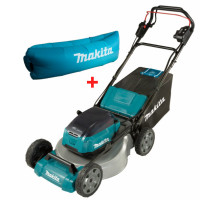 Газонокосарка акумуляторна Makita DLM462PT4 + надувний диван SOFA-DLM462PT4