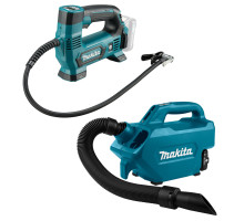 Набір CLX234A Акумуляторний пилосос Makita CL121DWA + акумуляторний компресор Makita MP100DZ