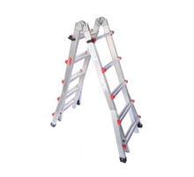 Телескопическая лестница SVELT SCALISSIMA 10+10 ступеней  SSCAL010R