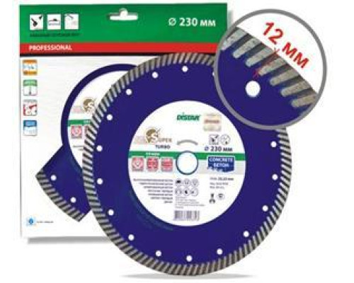 Купить Алмазный круг Distar Turbo 232x2,6x12x22,23 Super 10115085018