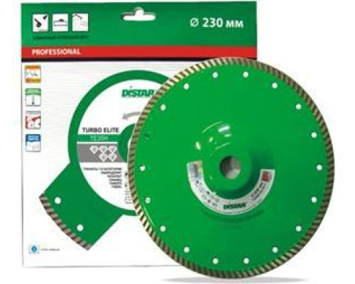 Купить Алмазный круг Distar Turbo 230x2,6x9x22,23/F Elite Active 10216025017