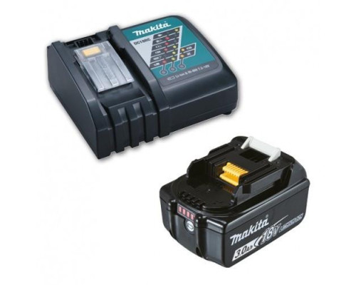 Купити Набір акумуляторів Makita LXT BL1830B, DC18RC 191A24-4