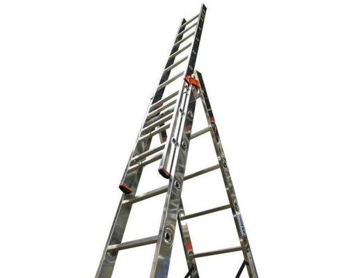 Купить Лестница 3-х секционная KRAUSE Tribilo 3x8 129666