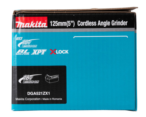 Купить Аккумуляторная угловая шлифмашина Makita DGA521ZX1
