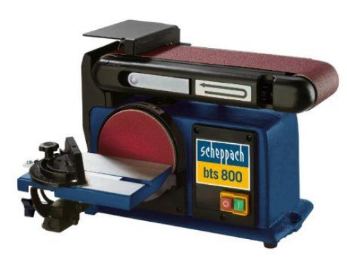 Купить Ленточно-дисковый шлифовальный станок Scheppach BTS800 (4903302901).