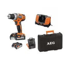 Аккумуляторная дрель-шуруповерт AEG BS18C2LI-202C SET (4935464818)