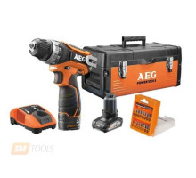 Аккумуляторная ударная дрель-шуруповерт AEG BSB12C2 LI-X02KIT1X