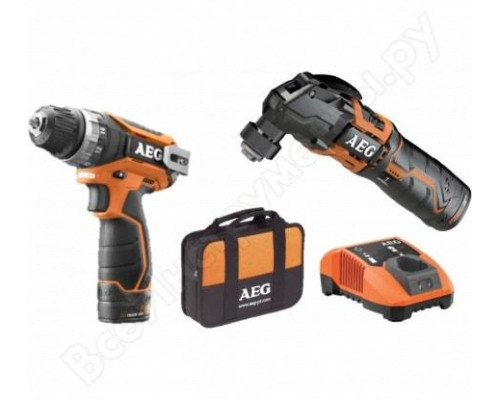 Купить Набор аккумуляторного инструмента AEG JP12F2LI-202B (4935464242)