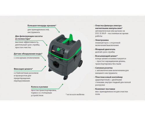 Купить Пылесос Eibenstock DSS 25 A (09915000).