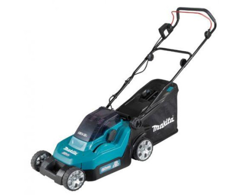 Купити Газонокосарка акумуляторна Makita LXT 18в + 18в, 430мм (DLM382CM2).