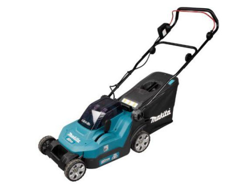 Купити Газонокосарка акумуляторна Makita LXT 18в + 18в, 430мм (DLM382CM2).