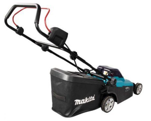 Купити Газонокосарка акумуляторна Makita LXT 18в + 18в, 430мм (DLM382CM2).