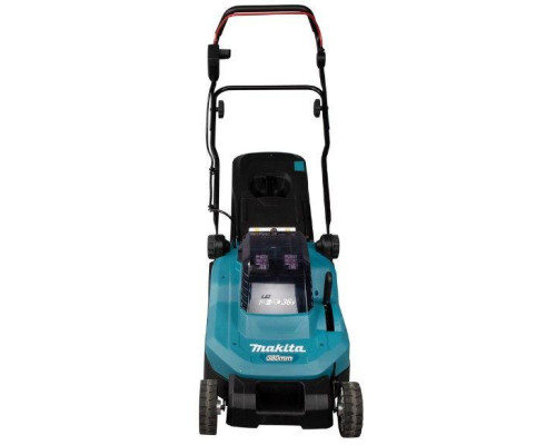 Купити Газонокосарка акумуляторна Makita LXT 18в + 18в, 430мм (DLM382CM2).