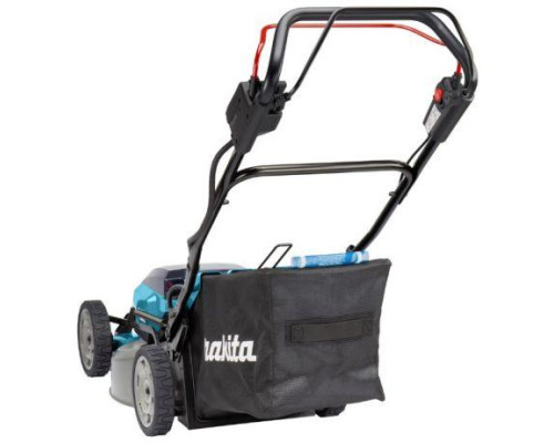 Купить Газонокосилка аккумуляторная Makita 18В+18В, 460мм (DLM462PT4).